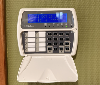 Clavier d'alarme Tecnoalarm